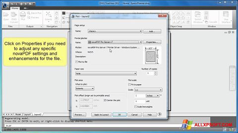 Screenshot DWG TrueView for Windows XP