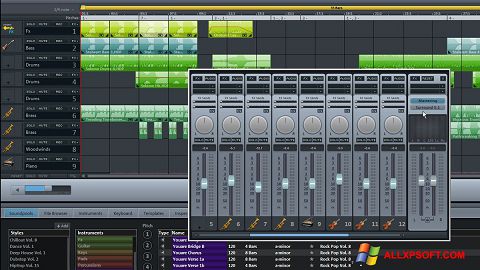 Screenshot MAGIX Music Maker for Windows XP