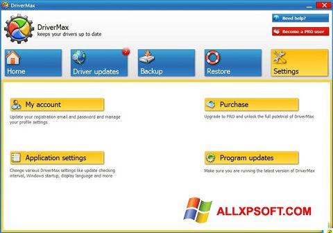 Screenshot DriverMax for Windows XP