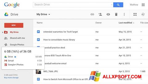 remove google drive from windows 10