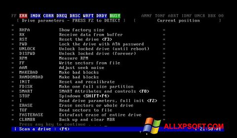 Screenshot MHDD for Windows XP