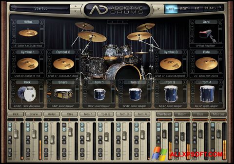Screenshot Addictive Drums for Windows XP