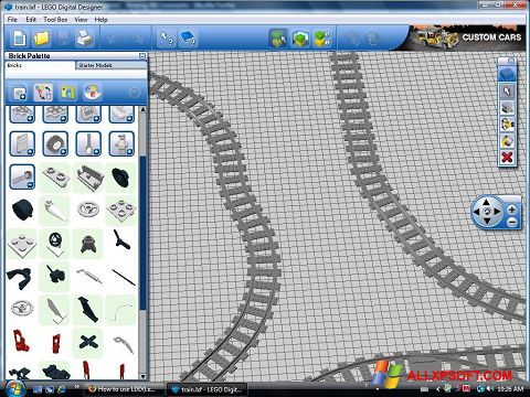 Screenshot LEGO Digital Designer for Windows XP