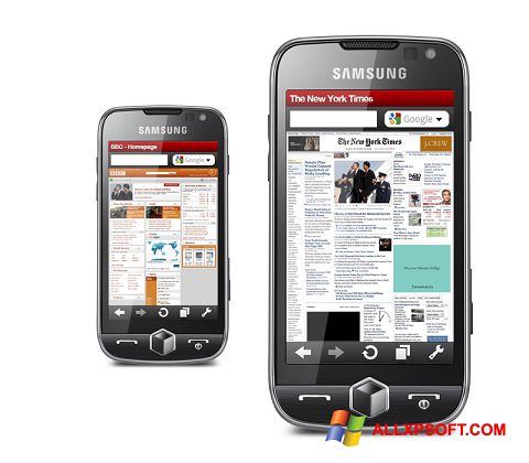 Screenshot Opera Mobile for Windows XP