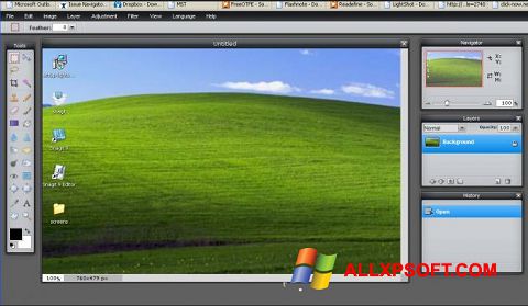 Screenshot LightShot for Windows XP