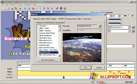 Screenshot KaraFun for Windows XP