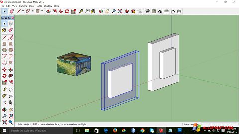 Screenshot SketchUp Make for Windows XP