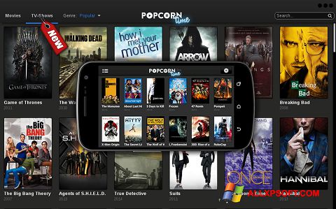 Screenshot Popcorn Time for Windows XP