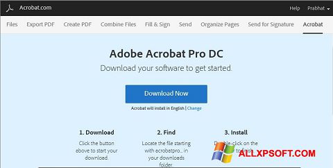 adobe acrobat reader xp download