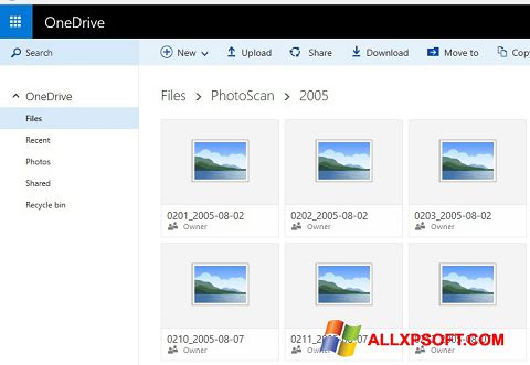 onedrive download for windows xp