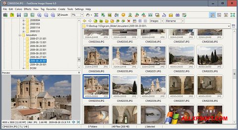 Screenshot FastStone Image Viewer for Windows XP