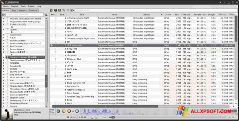 Screenshot Clementine for Windows XP