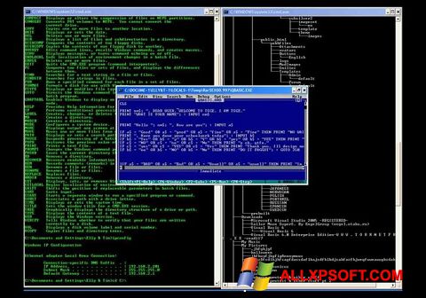 Screenshot QBasic for Windows XP