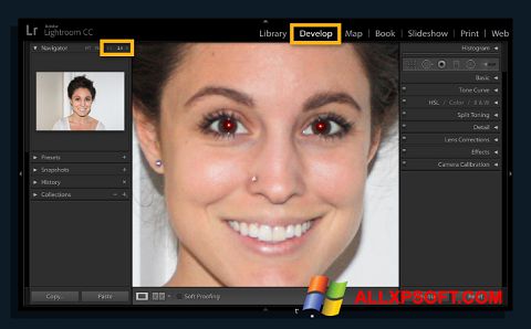 Screenshot Red Eye Remover for Windows XP